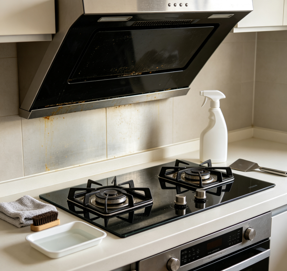 2 Specialized cleaning for stovetops and range hoods - Image 1