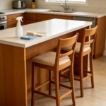 Cleaning of breakfast bars and high stools