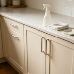 Maintenance and cleaning of cabinet doors and handles