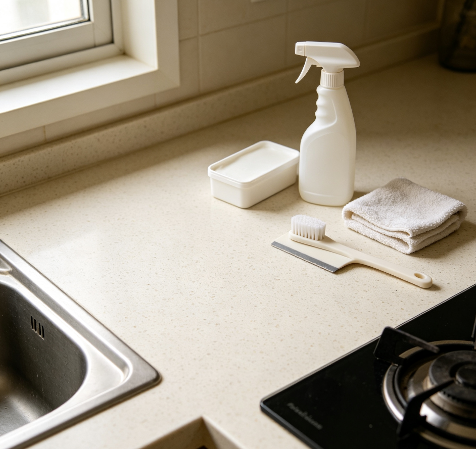 8 Removal of stubborn stains from countertops - Image 1
